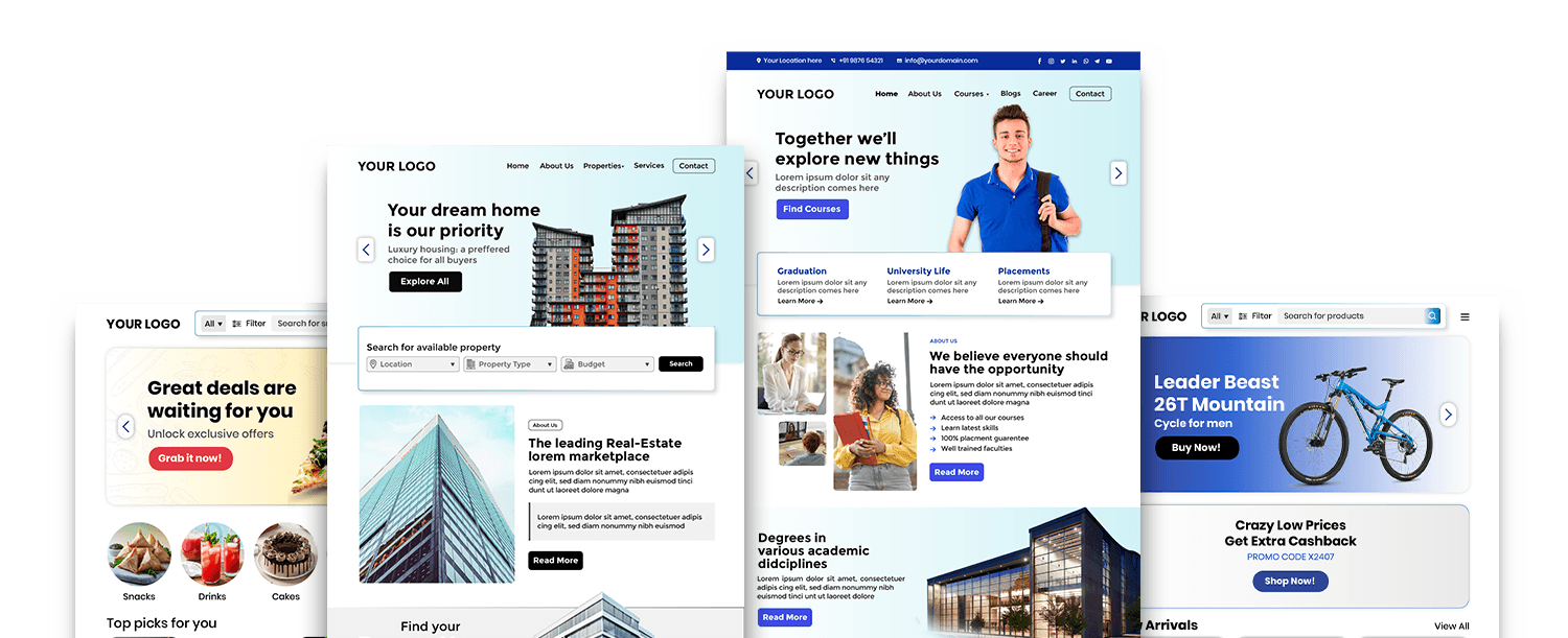 eCommerce Templates